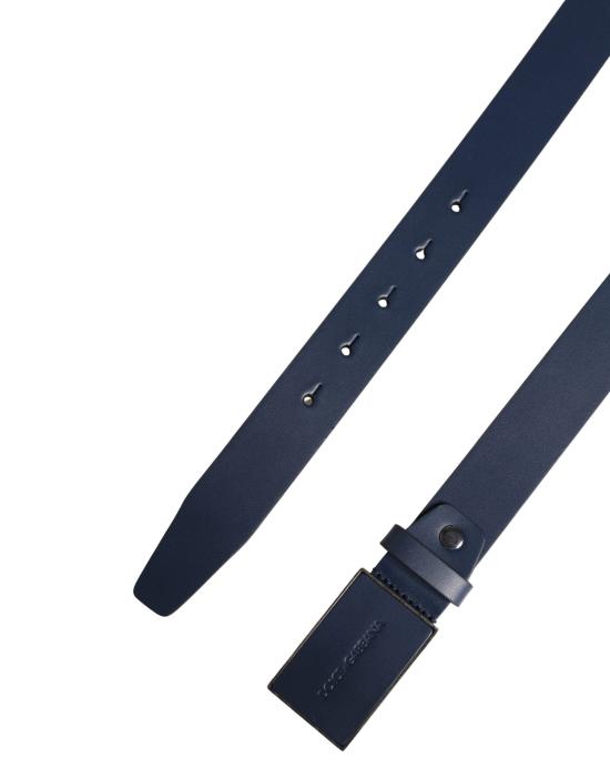  돌체앤가바나 가죽 벨트 BEL9696 BLUE - DOLCE & GABBANA