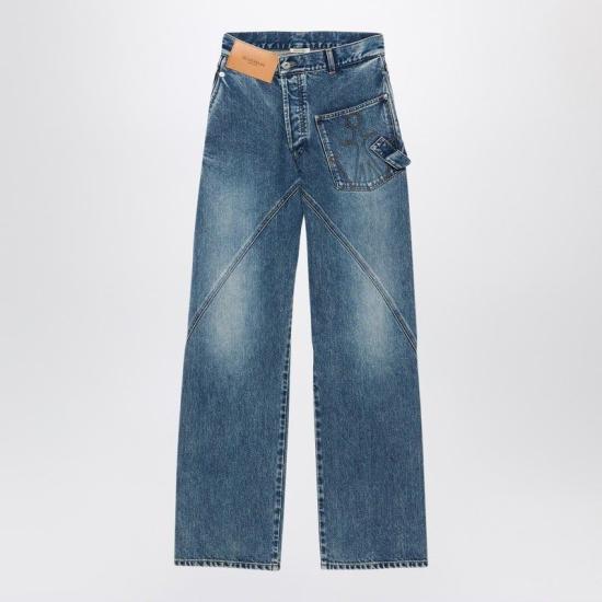 26FW JW앤더슨 데님 팬츠 DT0126PG1849 172 MID BLUE