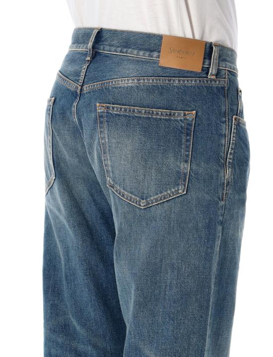 26FW 생로랑 데님 팬츠 795478Y09XK 4338 NORTH MEDIUM BLUE - SAINT LAURENT