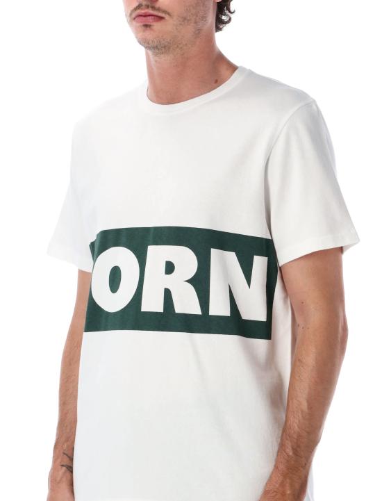 26FW JW앤더슨 반팔 티셔츠 JT0337PG1936 024 WHITE GREEN - JW ANDERSON