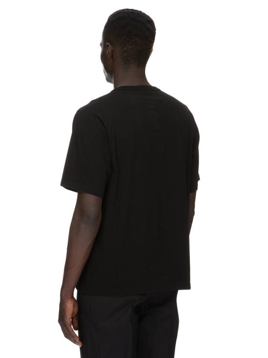 26FW 릭 오웬스 반팔 티셔츠 RU02F4232JA 09 BLACK - RICK OWENS