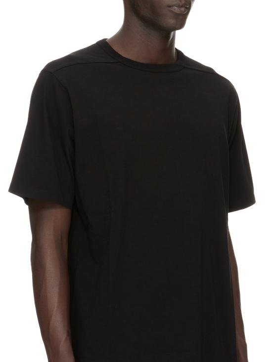26FW 릭 오웬스 반팔 티셔츠 RU02F4232JA 09 BLACK - RICK OWENS