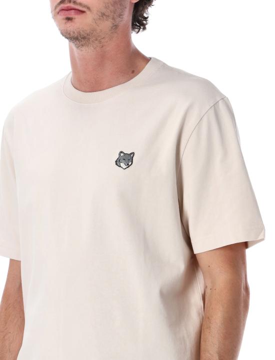 26SS 메종키츠네 폭스 헤드 컴포트 티셔츠 PM00108KJ7025 0447 LILAC POWDER - MAISON KITSUNE
