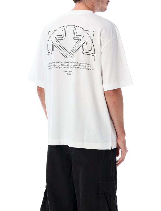 26FW 오프화이트 반팔 티셔츠 OMAA120F26JER01E 100 WHITE - OFF WHITE