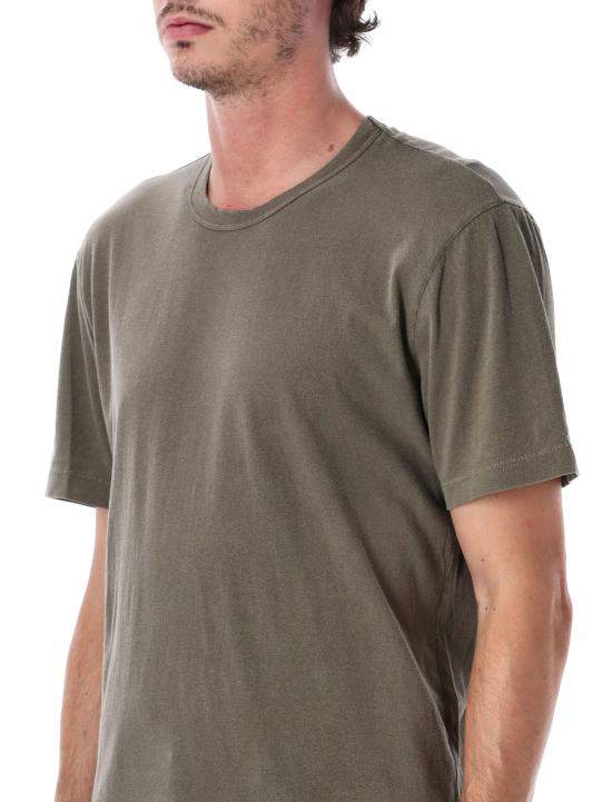 26FW 제임스펄스 클래식 핏 숏슬리브 크루넥 티셔츠 MLJ3311 LOLP OLIVE - JAMES PERSE