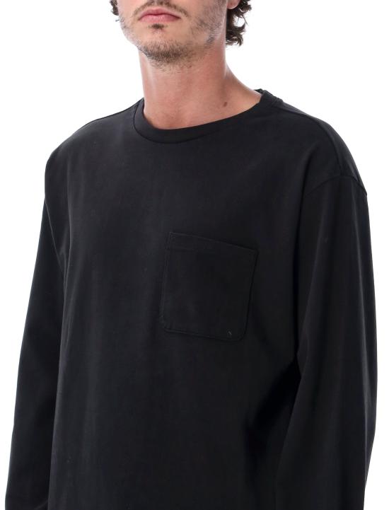 26FW 챔피온 리버스 웨이브 긴팔 티셔츠 222576 KK001 BLACK - CHAMPION REVERSE WEAVE