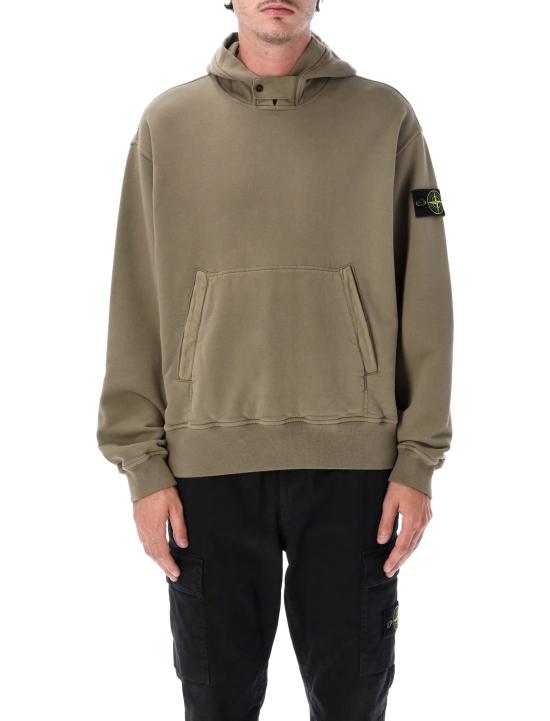 26FW 스톤 아일랜드 후드 티셔츠 S156100023S0A20 V005G MILITARY GREEN