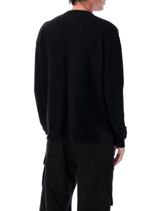 26FW 릭 오웬스 스웨터 RU02F4684WSBR 09 BLACK - RICK OWENS