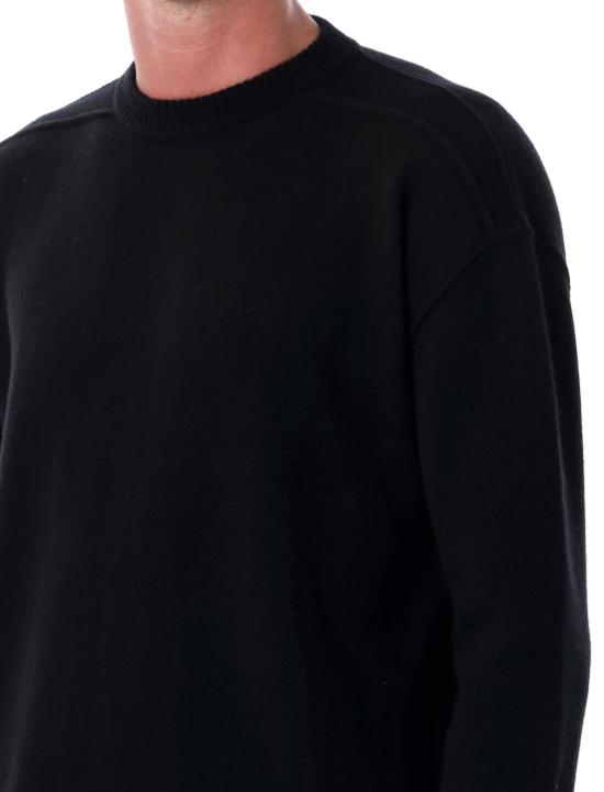 26FW 릭 오웬스 스웨터 RU02F4684WSBR 09 BLACK - RICK OWENS