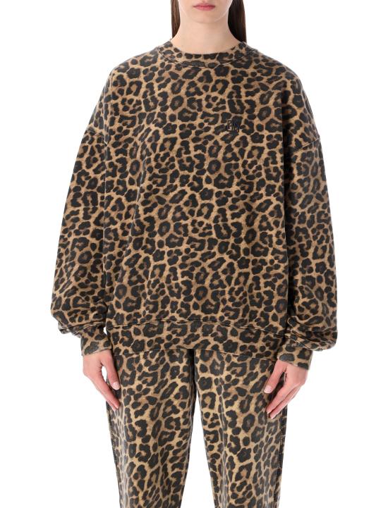 26FW 애니빙 스웨터 A0811155MTL59 LEO BLACK AND BROWN LEOPARD
