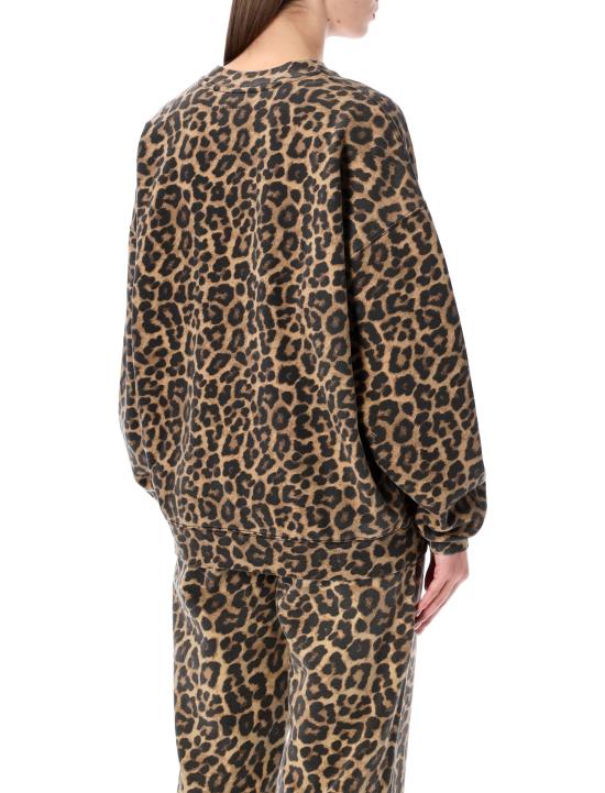 26FW 애니빙 스웨터 A0811155MTL59 LEO BLACK AND BROWN LEOPARD - ANINE BING