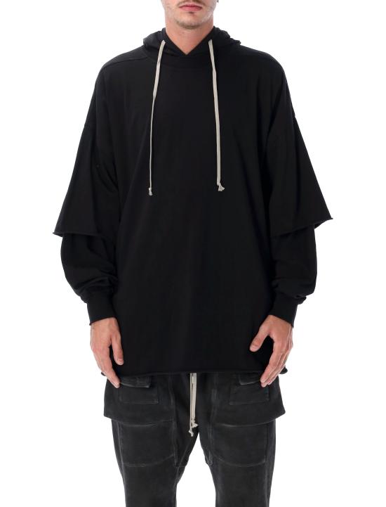 26FW 릭 오웬스 후드 티셔츠 DU02F6271RN 09 BLACK