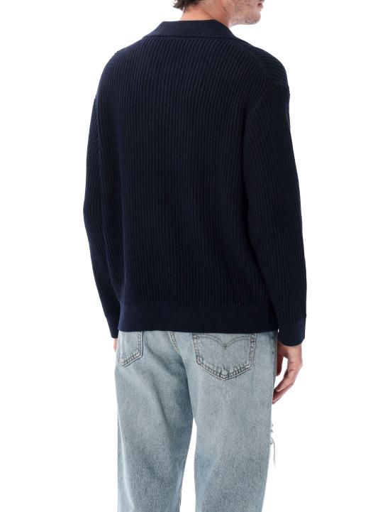 26SS 메종키츠네 스웨터 QM00202KT1189 0413 CLASSIC NAVY - MAISON KITSUNE