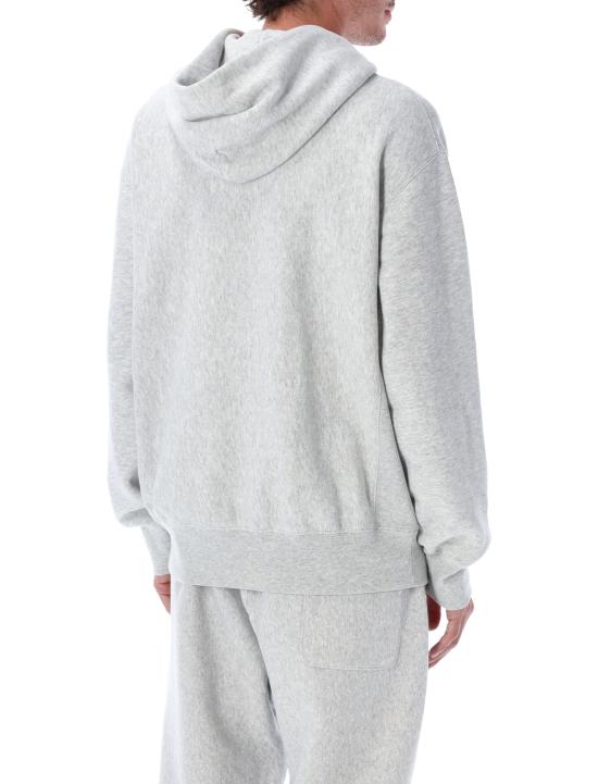 26FW 챔피온 리버스 웨이브 후드 티셔츠 222568 EM049 GREY MEL - CHAMPION REVERSE WEAVE