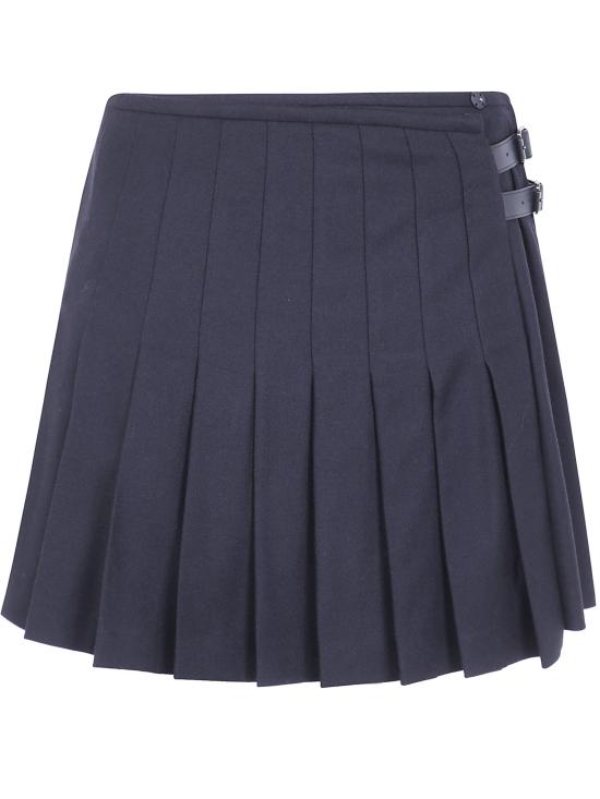 26FW 엠포리오 아르마니 숏 스커트 EW005402TE21946 UC001 BLACK