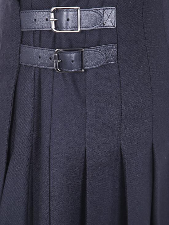 26FW 엠포리오 아르마니 숏 스커트 EW005402TE21946 UC001 BLACK - EMPORIO ARMANI