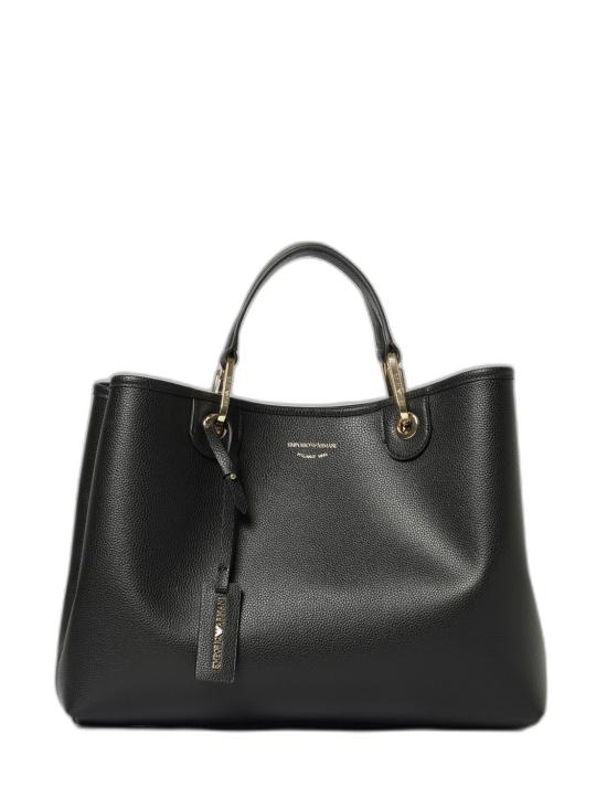 26FW 엠포리오 아르마니 MYEA 미디엄 쇼퍼백 EW000360AF12103 MC032 BLACK