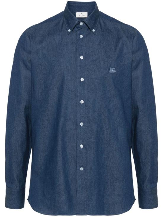26FW 에트로 긴팔 셔츠 MRIB000499SA531X0883 BLUE