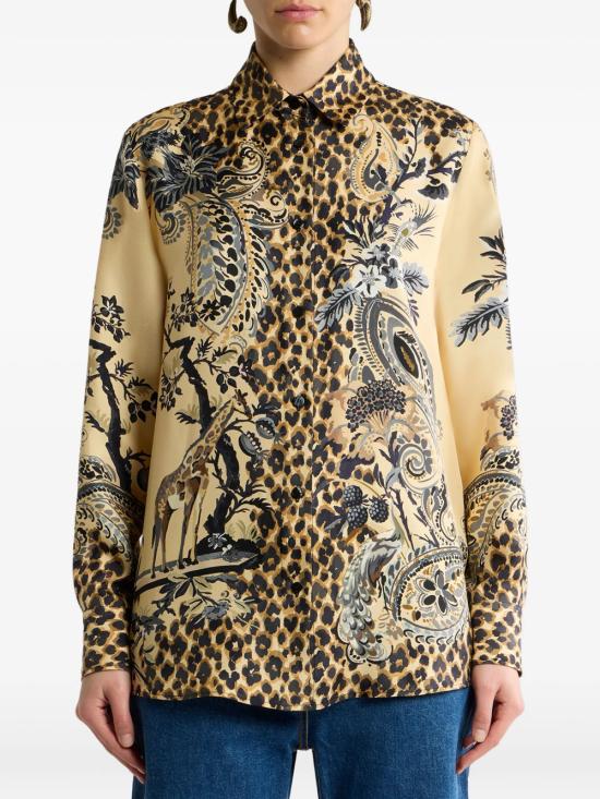 26FW 에트로 블라우스 WRIA0013AK163 X0822 NUDE NEUTRALS - ETRO