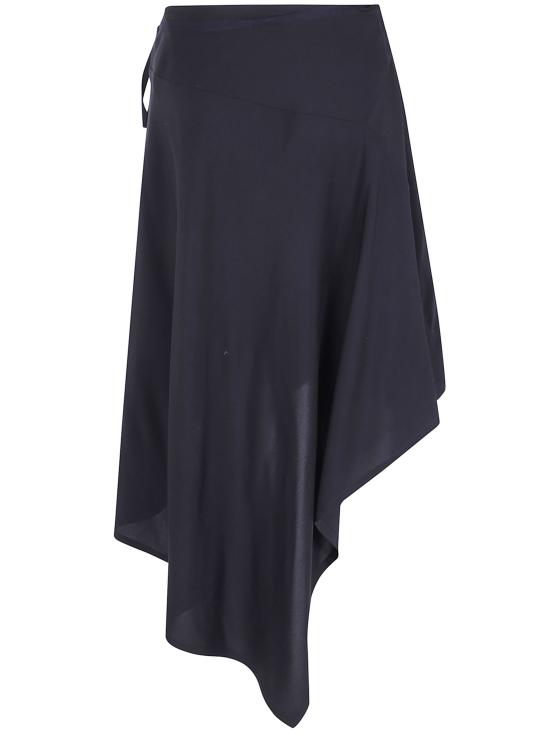 26FW 앤 드뮐미스터 미디 스커트 B0014297FA558 099 BLACK - ANN DEMEULEMEESTER