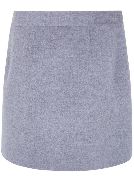 26FW 세미쿠튀르 숏 스커트 Y6WV12 Y47 GREY - SEMI-COUTURE