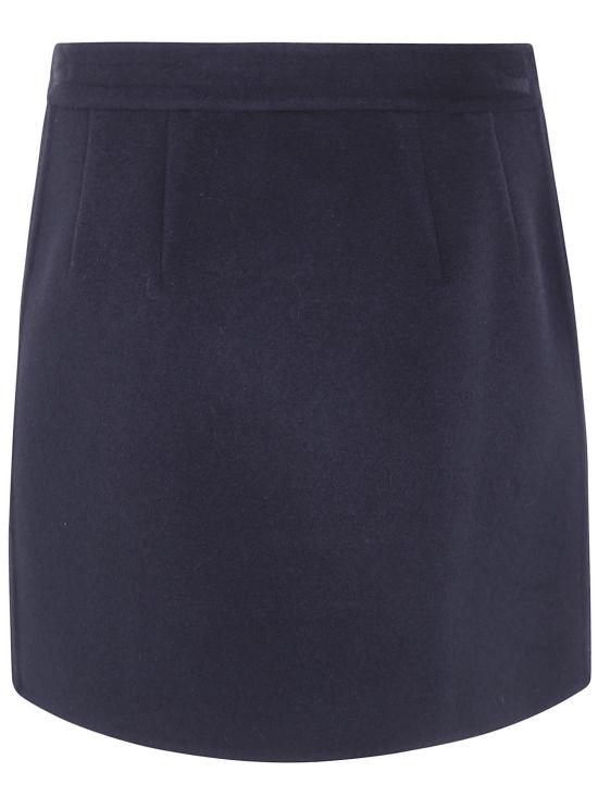 26FW 세미쿠튀르 숏 스커트 Y6WV12 Y69 BLACK - SEMI-COUTURE
