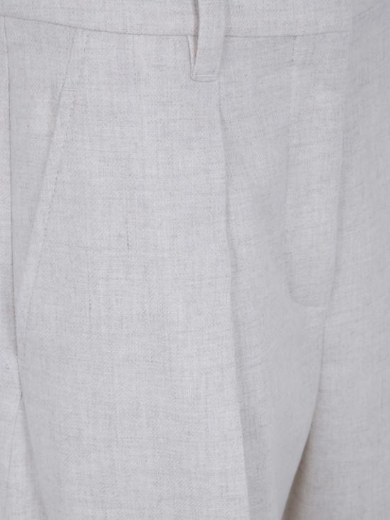 26FW 브루넬로 쿠치넬리 스트레이트 팬츠 MB162P9307 C027 WHITE - BRUNELLO CUCINELLI