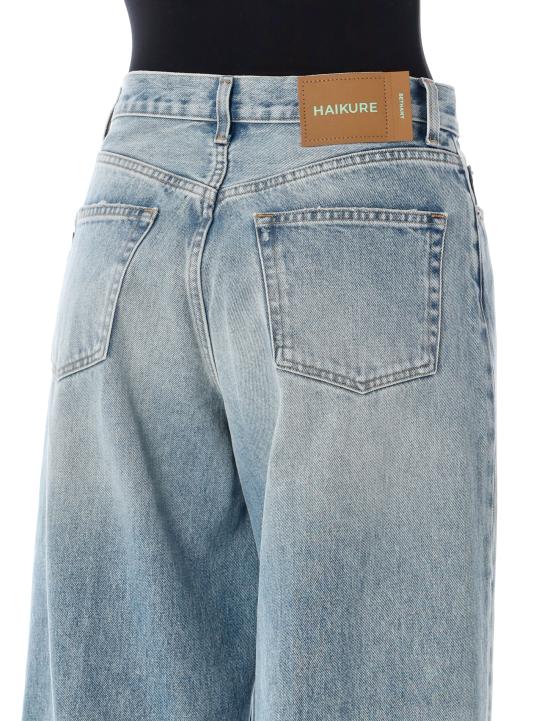 26FW 하이쿠레 스트레이트 팬츠 HEW03296DF106 L0943 BLUE - HAIKURE