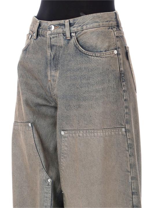 26FW 하이쿠레 데님 팬츠 HEW03375DF106 L0940 BLUE - HAIKURE