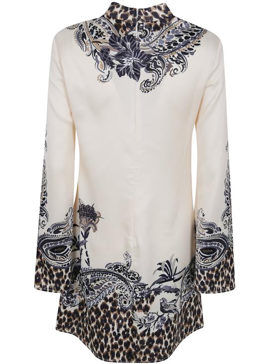 26FW 에트로 숏 원피스 WRHA0540AK162 X0822 NUDE NEUTRALS - ETRO