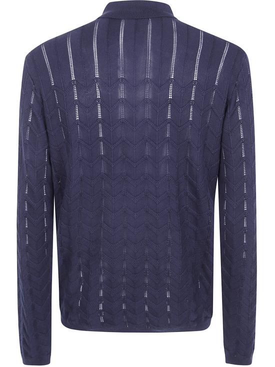 26FW 엠포리오 아르마니 스웨터 EM006262AF29854 UB109 BLUE - EMPORIO ARMANI