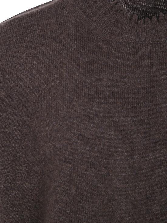 26FW 우마 왕 스웨터 UK7555WS UW600 BROWN - UMA WANG
