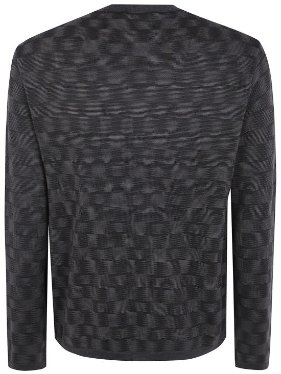 26FW 엠포리오 아르마니 스웨터 EM006276AF29848 F6030 BROWN - EMPORIO ARMANI