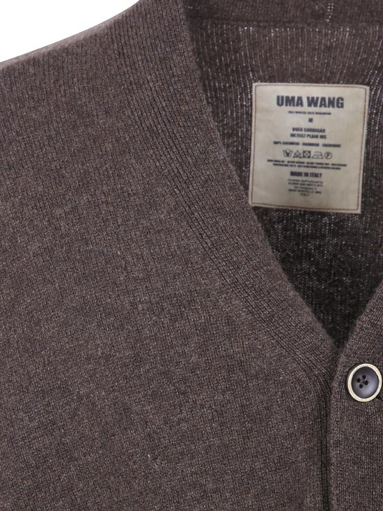 26FW 우마 왕 가디건 UK7557WS UW600 BROWN - UMA WANG