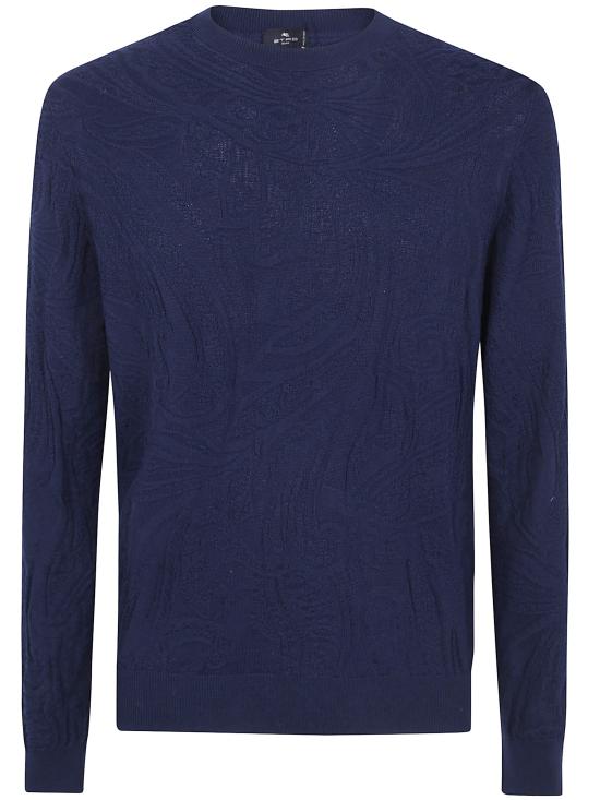 26FW 에트로 스웨터 MRKF0096AU12NB0310 BLUE