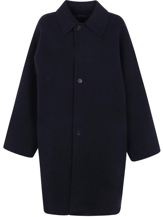 26FW 소피 드후레 코트 W26CARMINEWBLA03 JACKET BLUE