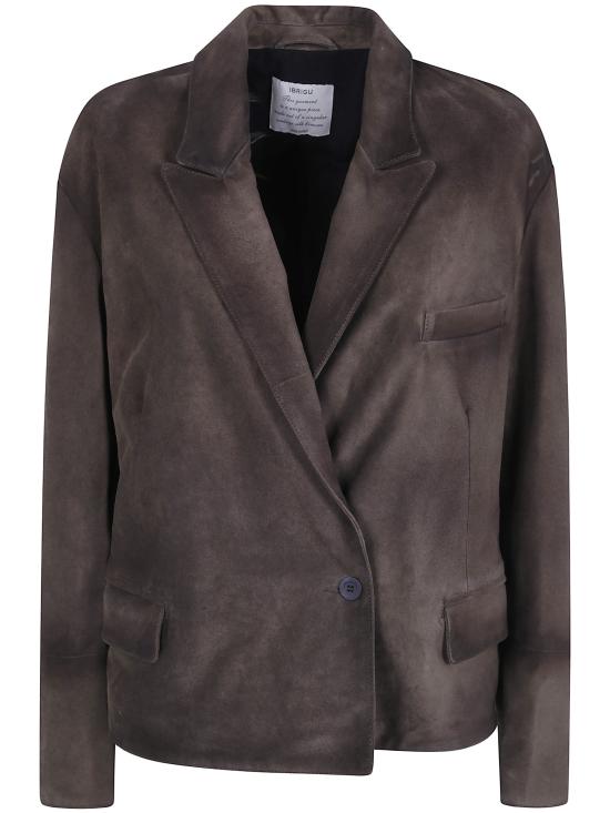 26FW 이브리구 수트 자켓 16IBJLE534 TAUPE BROWN
