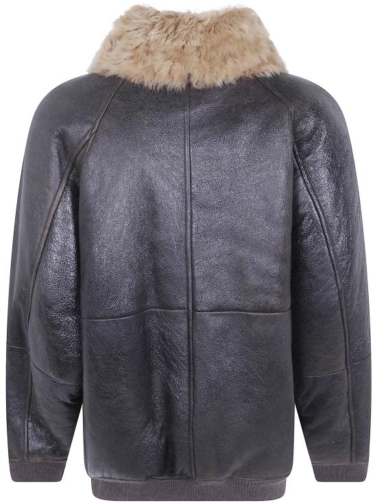 26FW 브루넬로 쿠치넬리 가죽 자켓 MPMMA7564 C9998 BROWN - BRUNELLO CUCINELLI