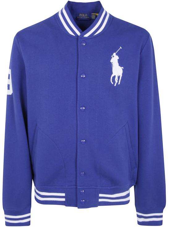 26FW 폴로 랄프로렌 맥시 포니 넘버릭 디테일 코튼 재킷 710951717502 BLUE