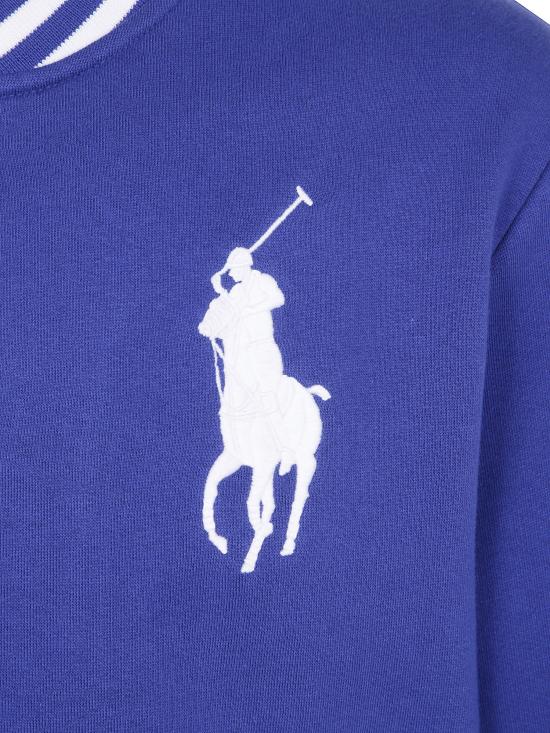 26FW 폴로 랄프로렌 맥시 포니 넘버릭 디테일 코튼 재킷 710951717502 BLUE - POLO RALPH LAUREN
