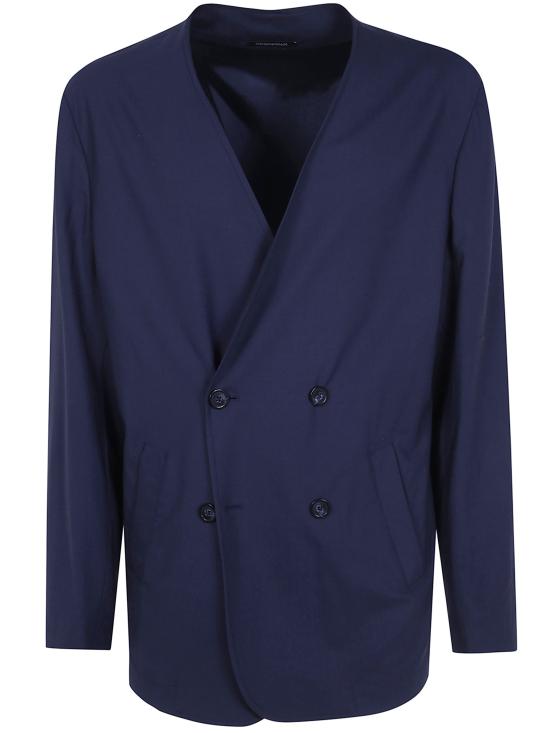 26FW 엠포리오 아르마니 수트 자켓 EM006089TE22611 UB109 BLUE