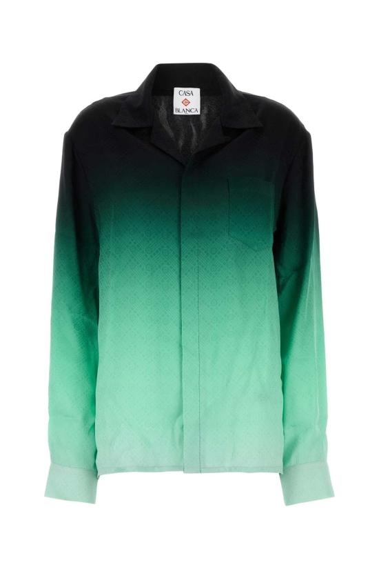 25FW 카사블랑카 블라우스 UWPF25SH00603 GRADIENT MULTICOLOR