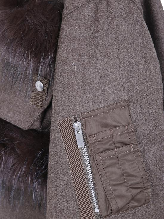 26FW 사카이 자켓 2608637 601 BROWN - SACAI