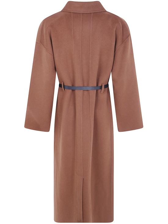 26FW 세미쿠튀르 코트 Y6WV08 V13 BROWN - SEMI-COUTURE