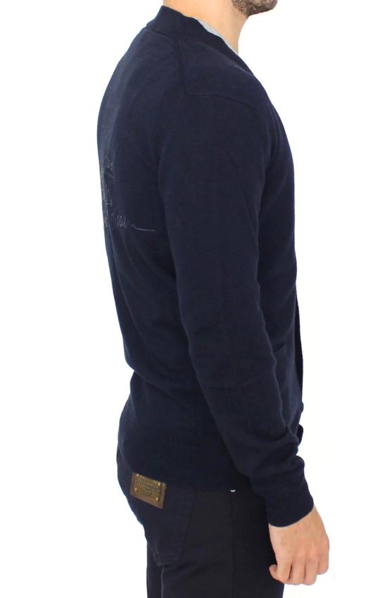  에르마노 설비노 가디건 SIG10106 NAVY - ERMANNO SCERVINO