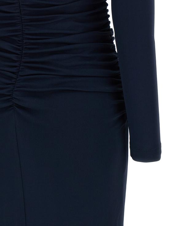 25FW 캐롤리나 헤레라 롱 원피스 CA316133BM NAVY - CAROLINA HERRERA