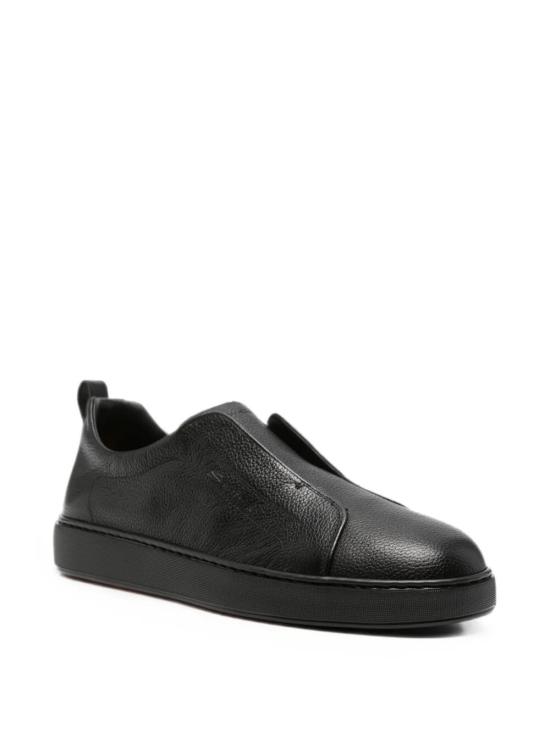 26FW 산토니 로퍼 MBCD22211NEATCKA N01 BLACK - SANTONI