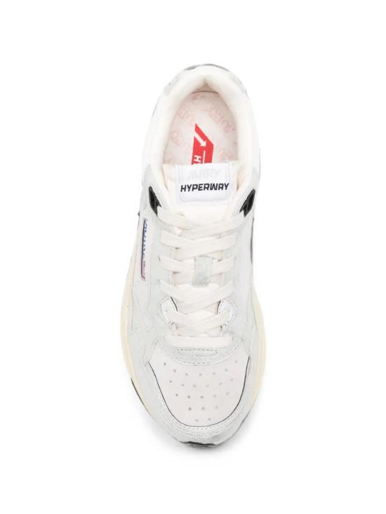 26FW 오트리 HYPERWAY 하이퍼웨이 스니커즈 HYLWBF01 LAMINATED WHITE - AUTRY