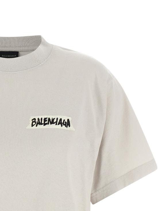 26SS 발렌시아가 반팔 티셔츠 BA327123BM GRAY - BALENCIAGA