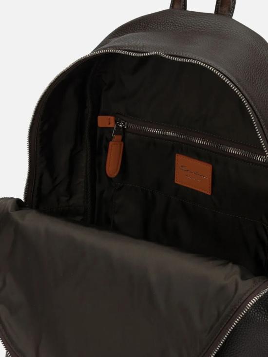 26FW 산토니 백팩 UIBBA3131TRAPMN T50 BROWN - SANTONI